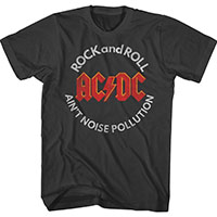 AC/DC- Rock N Roll Ain't Noise Pollution on a charcoal shirt