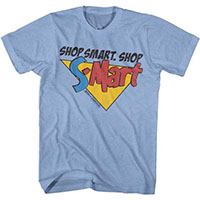 Army Of Darkness- Shop Smart, Shop S-Mart on a light blue shirt