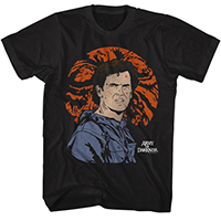 Army Of Darkness- Bad Moon on a black shirt