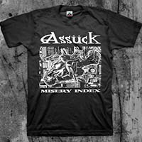 Assuck- Misery Index on a black shirt (Sale price!)
