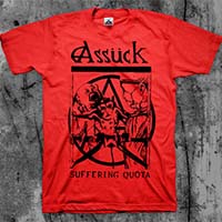 Assuck- Suffering Quota shirt (Various Color Ts) (Sale price!)