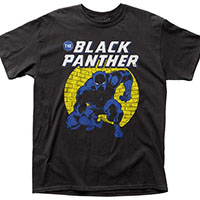 Marvel Comics- Black Panther on a black shirt (Sale price!)