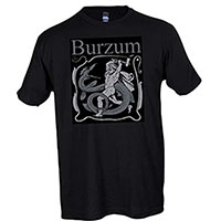 Burzum- Serpent Slayer on a black shirt