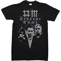 Depeche Mode- Band Pic on a black shirt