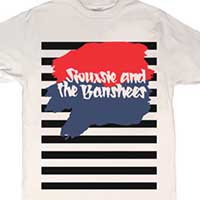 Siouxsie And The Banshees- Logo on a white shirt