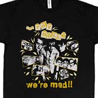 Toy Dolls- We're Mad on a black shirt