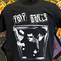 Toy Dolls- Band Pic on a black shirt