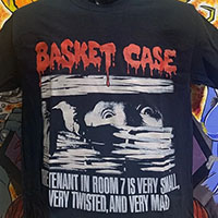 Basket Case- The Tenant In Room 7... on a black shirt