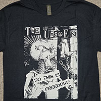 Unseen- So This Is Freedom on a black shirt