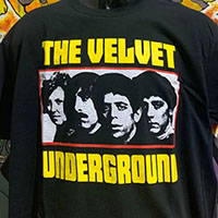 Velvet Underground- Band Pic on a black shirt