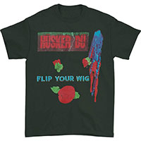 Husker Du- Flip Your Wig on an olive shirt (Sale price!)