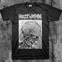 Insect Warfare- Skull on a black shirt (Sale price!)