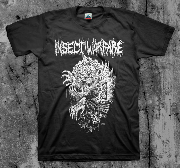 Insect Warfare- Swindle on a black shirt (Sale price!)