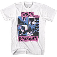 Joan Jett And The Blackhearts- 3 Pics on a white shirt