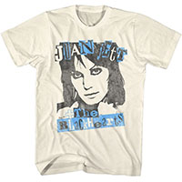 Joan Jett And The Blackhearts- Face on a natural shirt