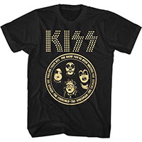 Kiss- Hailing From NYC on a black shirt