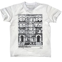 Led Zeppelin- Physical Graffiti on a white ringspun cotton shirt