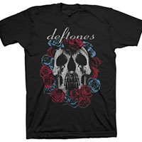 Deftones- Skull on a black shirt