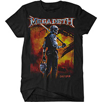 Megadeth- Dystopia on a black shirt