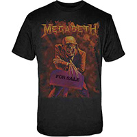 Megadeth- Peace Sells on a black shirt