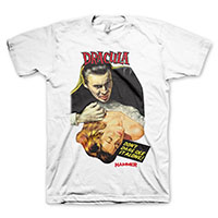 Hammer Films- Dracula on a white shirt