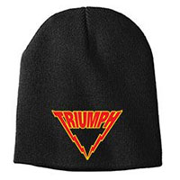 Triumph- Logo embroidered on a black beanie (Sale price!)