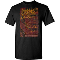 Morbid Angel- Experiments on a black shirt (Sale price!)