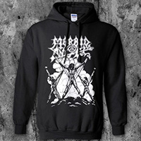 Morbid Angel- Thy Kingdom Come on a black hooded sweatshirt (Sale price!)