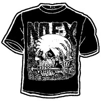 NOFX- Skull on a black shirt