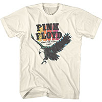 Pink Floyd- First US Tour 1967 on a natural shirt