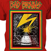 Bad Brains- Capital Strike on a red shirt