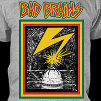 Bad Brains- Capital Strike on a grey shirt