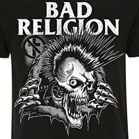 Bad Religion- Bust Out on a black shirt