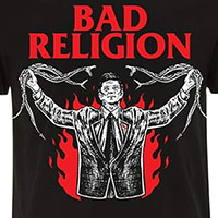 Bad Religion- Snake Preacher on a black shirt