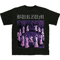 Burzum- Circle Of Witches on a black shirt