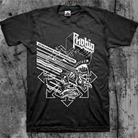 Phobia- Screaming For Grindcore on a black shirt (Sale price!)