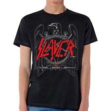 Slayer- Black Eagle on a black shirt