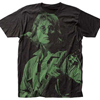 John Lennon- Live Subway Print on a black shirt (Sale price!)