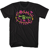 B-52s- Cosmic Thing on a black shirt