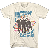 B-52s- Summer Of Love on a natural shirt