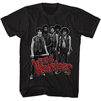 Warriors- Gang on a black shirt