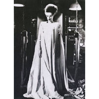 Bride of Frankenstein - Elsa Lanchester full body- She's Alive- Fine Art Print by Annex