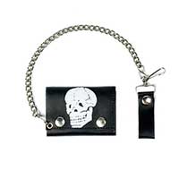 Skull Wallet (Comes With Chain)