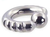 Surgical Grade Stainless Steel Cut Captive Ring And Ball (Sale price!)