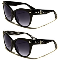 Black Society Cat Eye Sunglasses - tortoise only