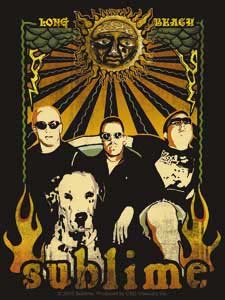 Sublime- Band Pic sticker (st451)