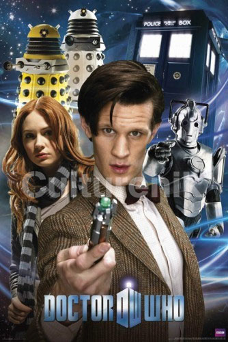 Doctor Who- Collage poster (Sale price!)