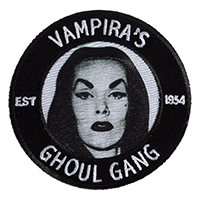 Vampira Ghoul Gang Patch by Kreepsville 666 (ep374)