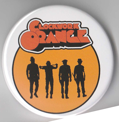 Clockwork Orange- Silhouette pin (pinZ40)