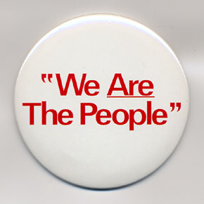 We Are The People (Taxi Driver) pin (pinz187)